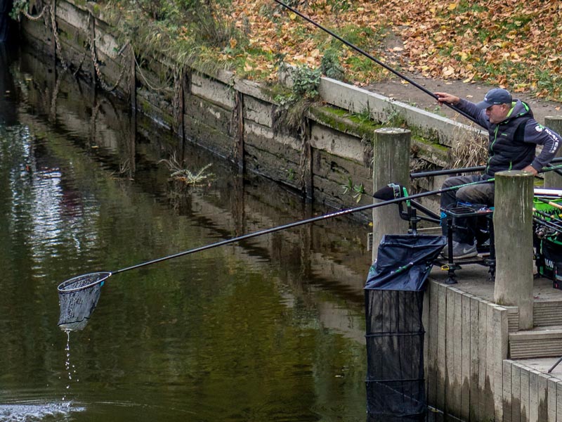 Lee Edwards in action on this year's ABC Baits Festival